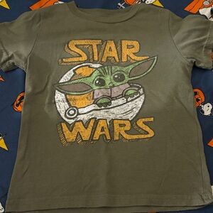 Star Wars Olive Green Toddler Shirt